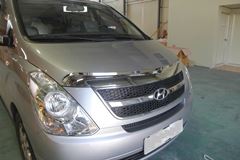 Дефлектор капота хромированный Hyundai Starex  H1 2007-