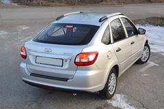Рейлинги "Комфорт" на LADA Granta Лифтбэк с 2014 (Серебристый муар)