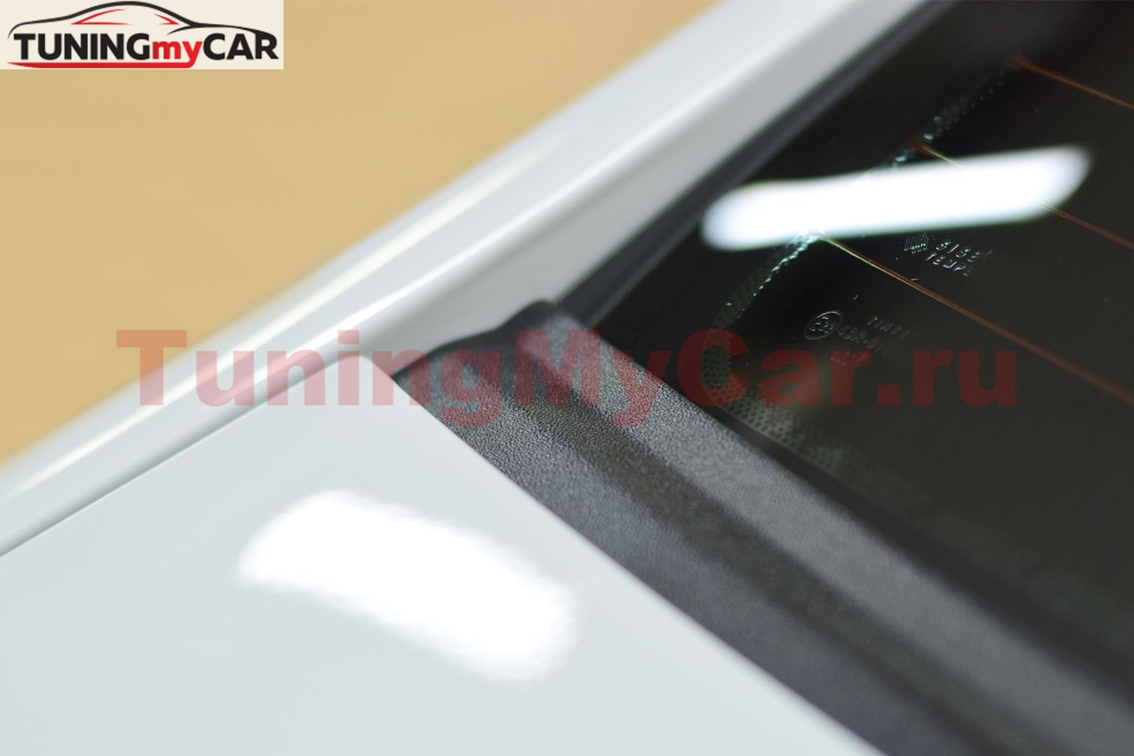 Накладка в проем заднего стекла (жабо) (ABS) LADA Vesta Седан 2014-