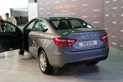 Спойлер на крышку багажника не крашенный (ABS) LADA Vesta 2015-