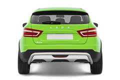 Защита заднего бампера Ø51мм (НПС) LADA Vesta SW Cross 2017-