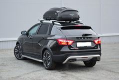 Защита заднего бампера Ø51мм (НПС) LADA Vesta SW Cross 2017-