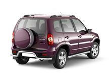 Рейлинги "Комфорт" (Серебристый муар) на CHEVROLET Niva 2002-2020/ LADA Niva 2020-/ LADA NIVA Travel 2021-