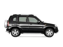 Рейлинги "Комфорт" (Серебристый муар) на CHEVROLET Niva 2002-2020/ LADA Niva 2020-/ LADA NIVA Travel 2021-