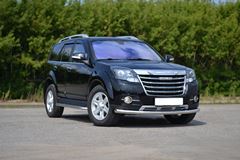 Защита переднего бампера одинарная Ø63мм (НПС) GREAT WALL Hover H3 2017-