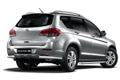 Защита заднего бампера угловая Ø63мм (НПС) GREAT WALL Hover H6 2013-