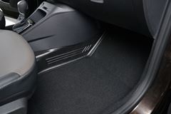 Накладки на ковролин тоннельные (ABS) (2 шт) RENAULT Kaptur 2016-
