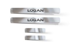 Накладки в проем дверей (4шт) (НПС) RENAULT Logan 2014-