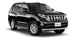 Защита переднего бампера одинарная Ø63мм (НПС) TOYOTA LAND CRUISER PRADO 150 2013-2016