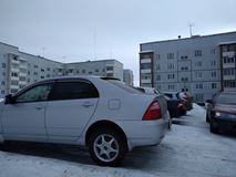 Спойлер на заднее стекло Toyota Corolla NZE120 2000-2007