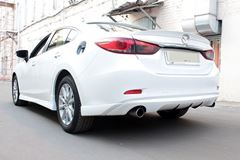 Накладка на задний бампер для Mazda 6 2012+
