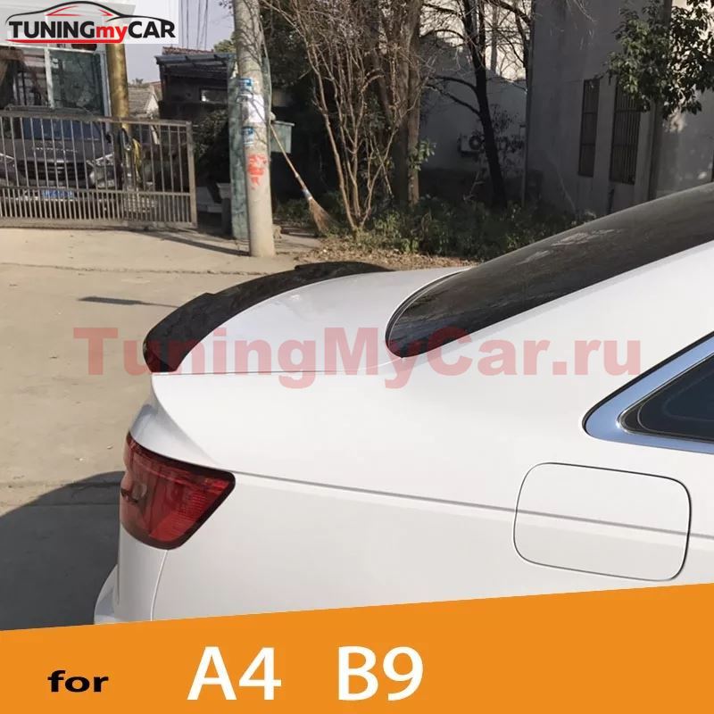 Спойлер на багажник для Audi A4 B9 вар. 1