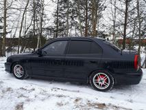 Пороги для Hyundai Accent