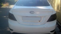 Спойлер на Hyundai Solaris
