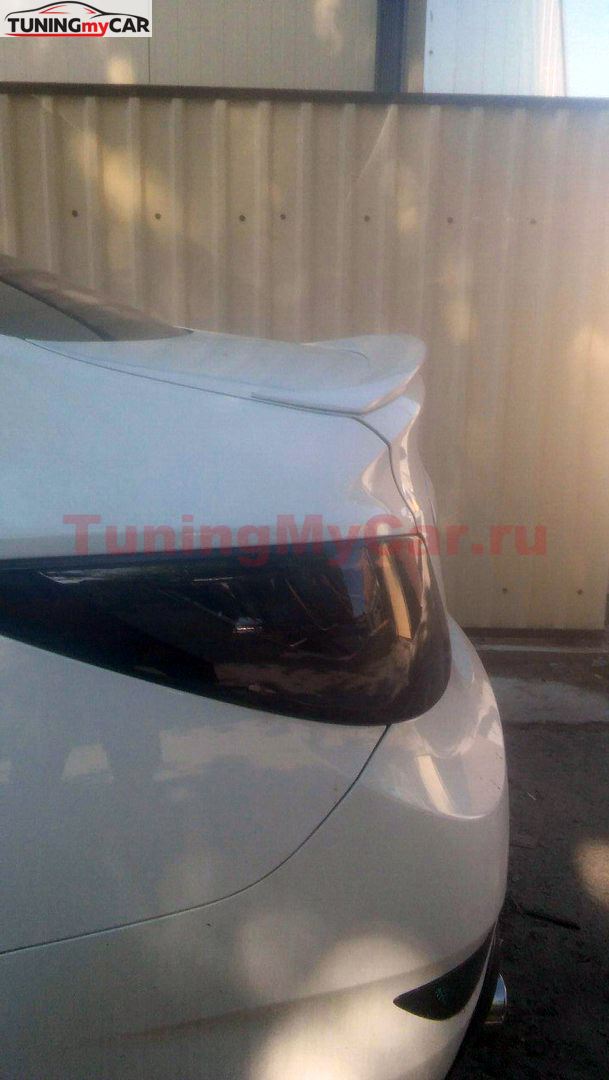 Спойлер на Hyundai Solaris