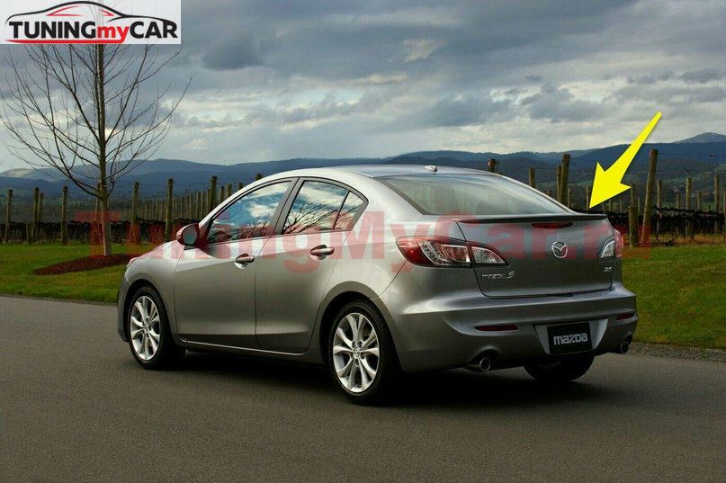 Спойлер на Mazda 3 2009-2013г