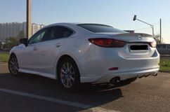 Накладка на задний бампер для Mazda 6 2012+