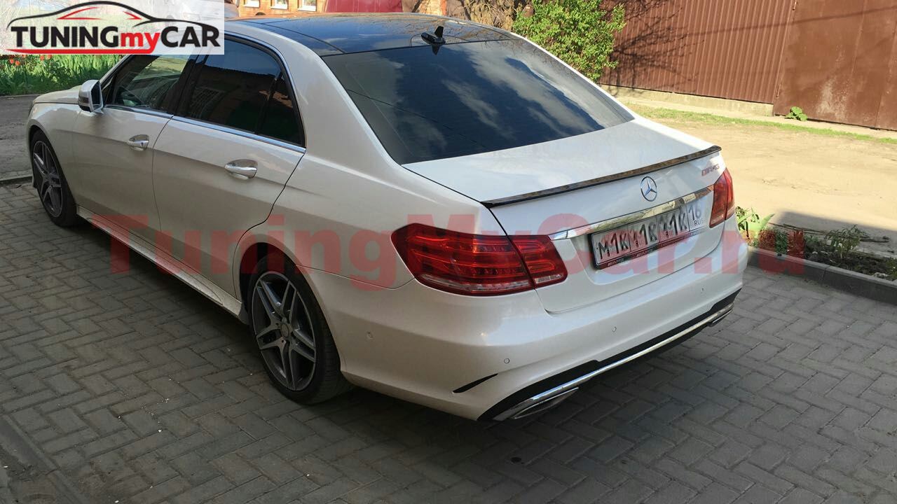 Спойлер Mercedes W212 багажник Самый УЗКИЙ