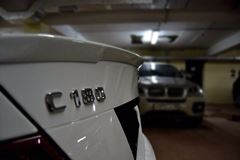 Спойлер на Mercedes Benz w204 2007-2014