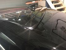 Козырек на заднее стекло Toyota Camry v50 v55