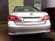 Спойлер лезвие на багажник Toyota Corolla 150