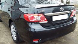 Спойлер лезвие на багажник Toyota Corolla 150