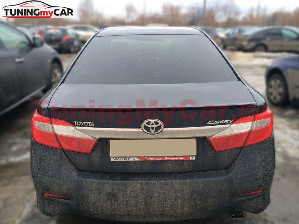 Спойлер на Toyota Camry v50 v 55 2011-нв