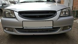 Решётка радиатора Hyundai Accent люкс