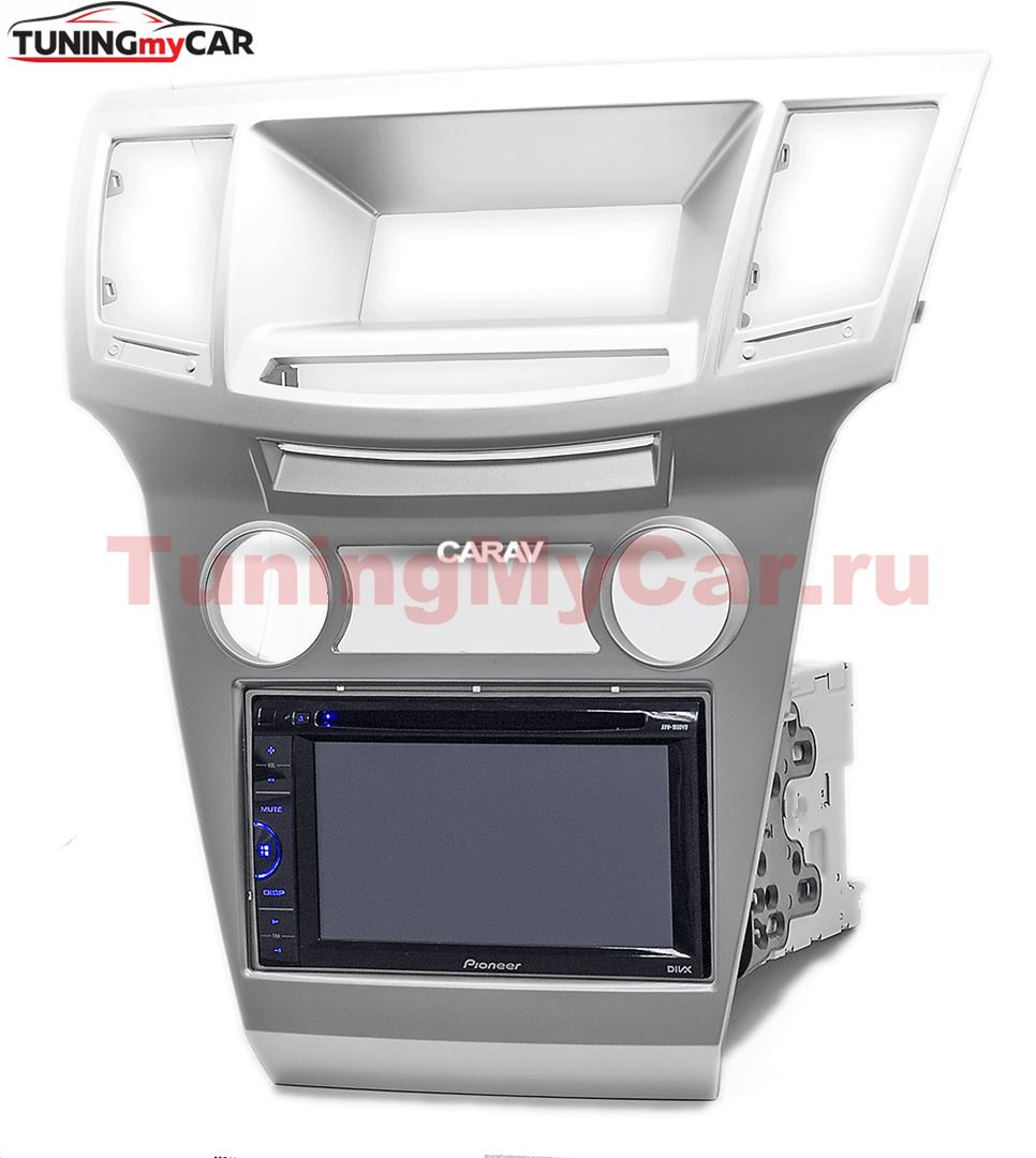 Переходная рамка для установки автомагнитолы CARAV 11-366: 2 DIN / 173 x 98 mm / 178 x 102 mm / BRILLIANCE BS4 (M2) 2010+