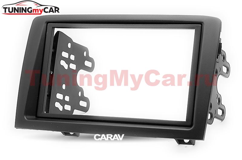 Переходная рамка для установки автомагнитолы CARAV 11-281: 2 DIN / 173 x 98 mm / 178 x 102 mm / FIAT Idea (350) 2003-2007