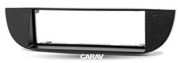 Переходная рамка для установки автомагнитолы CARAV 11-282: 1 DIN / 182 x 53 mm / FIAT (500) 2007-2015