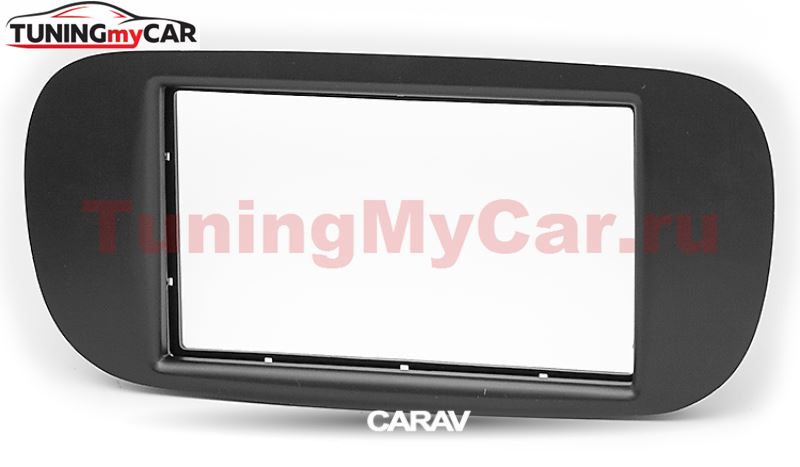Переходная рамка для установки автомагнитолы CARAV 11-322: 2 DIN / 173 x 98 mm / 178 x 102 mm / FIAT (500) 2007-2015