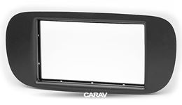 Переходная рамка для установки автомагнитолы CARAV 11-322: 2 DIN / 173 x 98 mm / 178 x 102 mm / FIAT (500) 2007-2015