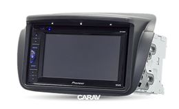 Переходная рамка для установки автомагнитолы CARAV 11-376: 2 DIN / 173 x 98 mm / 178 x 102 mm / FIAT Doblo (263) 2010-2015 / OPEL Combo Tour (D) 2011+