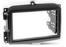 Переходная рамка для установки автомагнитолы CARAV 11-550: 2 DIN / 173 x 98 mm / 178 x 102 mm / FIAT (500L) 2012+