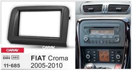 Переходная рамка для установки автомагнитолы CARAV 11-685: 2 DIN / 173 x 98 mm / 178 x 102 mm / FIAT Croma 2005-2010