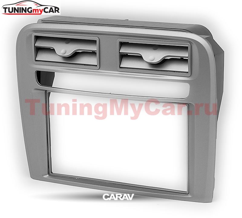 Переходная рамка для установки автомагнитолы CARAV 11-750: 2 DIN / 173 x 98 mm / 178 x 102 mm/ FIAT Punto (199/310) 2005-2012, Linea (323) 2007-2014