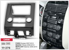 Переходная рамка для установки автомагнитолы CARAV 11-276: 2 DIN / 173 x 98 mm / 178 x 102 mm / MAZDA Tribute 2008-2012 / FORD Escape 2007-2012 / MERCURY Mariner 2008-2010