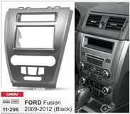 Переходная рамка для установки автомагнитолы CARAV 11-296: 2 DIN / 173 x 98 mm / 178 x 102 mm / FORD Fusion 2009-2012