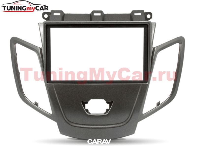 Переходная рамка для установки автомагнитолы CARAV 11-303: 2 DIN / 173 x 98 mm / 178 x 102 mm / FORD Fiesta 2008-2017