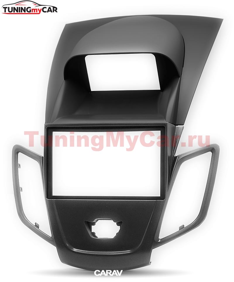 Переходная рамка для установки автомагнитолы CARAV 11-305: 2 DIN / 173 x 98 mm / 178 x 102 mm / FORD Fiesta 2008-2017