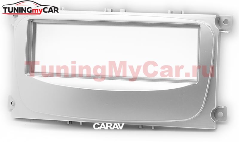 Переходная рамка для установки автомагнитолы CARAV 11-415: 1 DIN / 182 x 53 mm / FORD Focus II, Mondeo, S-Max, C-Max 2007-2011; Galaxy II 2006-2011; Kuga 2008-2012