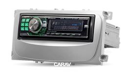 Переходная рамка для установки автомагнитолы CARAV 11-415: 1 DIN / 182 x 53 mm / FORD Focus II, Mondeo, S-Max, C-Max 2007-2011; Galaxy II 2006-2011; Kuga 2008-2012