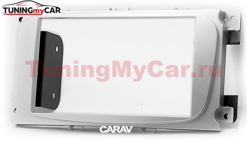 Переходная рамка для установки автомагнитолы CARAV 11-416: 2 DIN / 173 x 98 mm / 178 x 102 mm / FORD Focus II, Mondeo, S-Max, C-Max 2007-2011; Galaxy II 2006-2011; Kuga 2008-2012