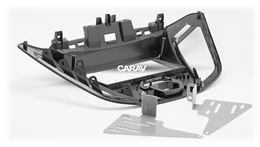 Переходная рамка для установки автомагнитолы CARAV 11-491: 2 DIN / 173 x 98 mm / FORD Transit Custom, Tourneo Custom 2012+
