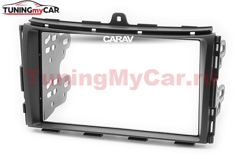 Переходная рамка для установки автомагнитолы CARAV 11-707: 2 DIN / 173 x 98 mm / 178 x 102 mm / GEELY Emgrand EC7 2014-2016, Emgrand 7 2016+