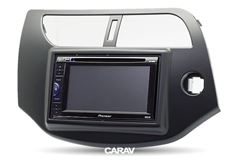 Переходная рамка для установки автомагнитолы CARAV 11-383: 2 DIN / 173 x 98 mm / 178 x 102 mm / GREAT WALL Voleex C20 2011+