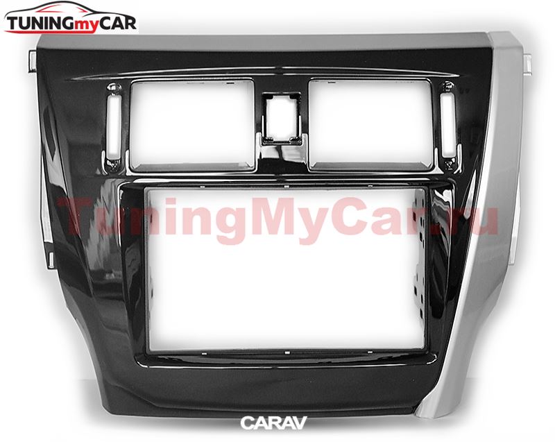 Переходная рамка для установки автомагнитолы CARAV 11-580: 2 DIN / 173 x 98 mm / 178 x 102 mm / GREAT WALL Voleex C30 2010+
