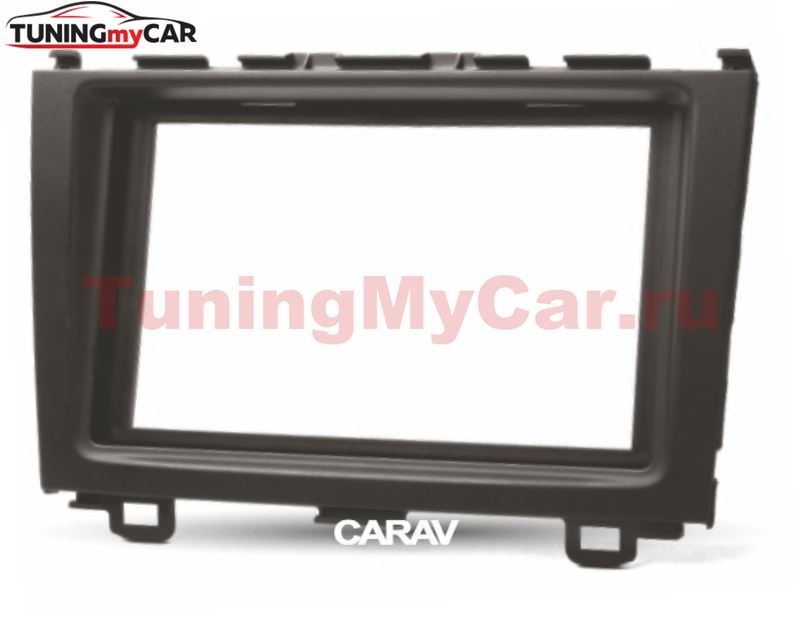 Переходная рамка для установки автомагнитолы CARAV 07-012: 2 DIN / 173 x 98 mm / 178 x 102 mm / HONDA CR-V 2007-2011