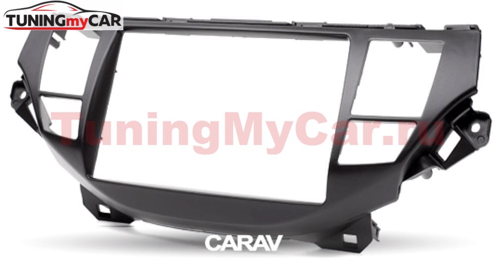 Переходная рамка для установки автомагнитолы CARAV 11-117: 2 DIN / 173 x 98 mm / 178 x 102 mm / HONDA Crosstour 2010-2012; Accord 2008-2012